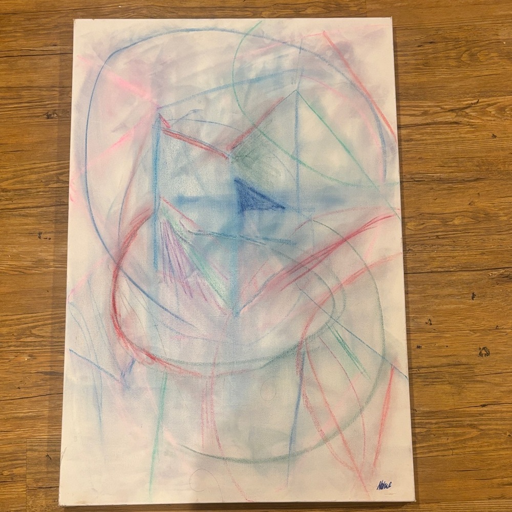 Abstract Multicolor Canvas Art